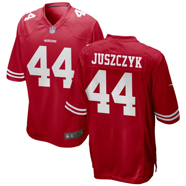 Youth San Francisco 49ers #44 Kyle Juszczyk Nike Scarlet Limited Player Jersey
