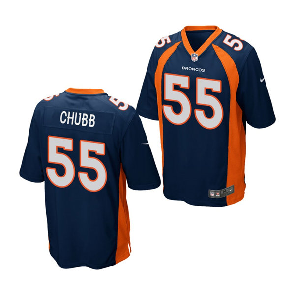Youth Denver Broncos #55 Bradley Chubb Nike Navy Limited Player Jersey