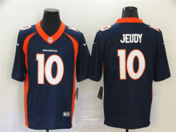 Youth Denver Broncos #10 Jerry Jeudy Nike Navy Limited Player Jersey