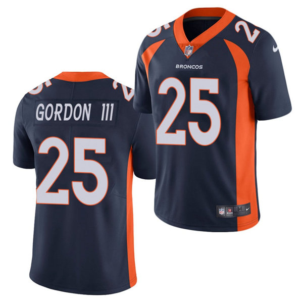 Youth Denver Broncos #25 Melvin Gordon Nike Navy Limited Player Jersey