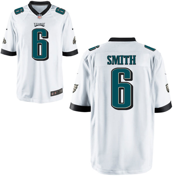 Youth Philadelphia Eagles #6 DeVonta Smith Nike White Limited Jersey Youth Philadelphia Eagles #6 DeVonta Smith Nike White Limited Jersey