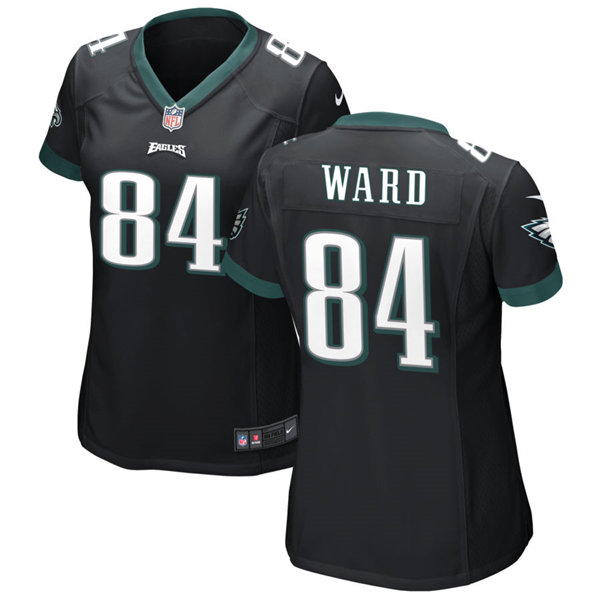 Womens Philadelphia Eagles #84 Greg Ward Nike Black Limited Jersey