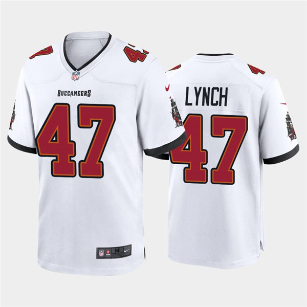 Youth Tampa Bay Buccaneers Retired Player #47 John Lynch Nike White Limited Jersey