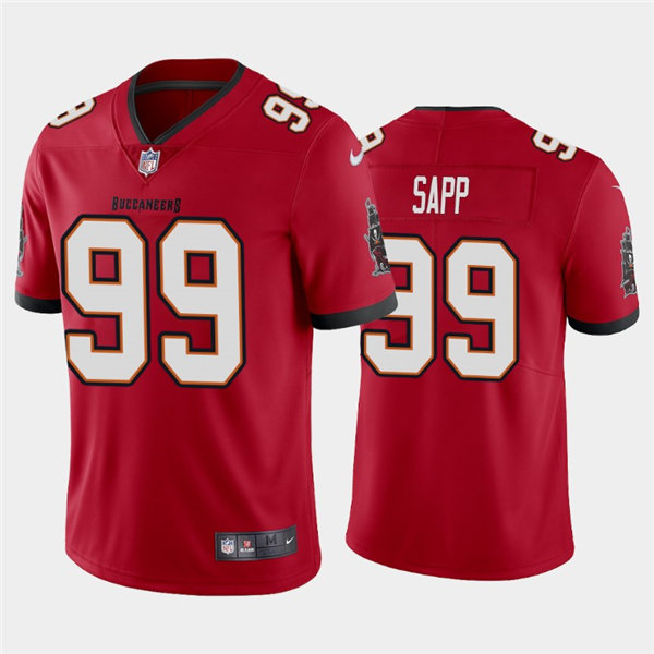 Youth Tampa Bay Buccaneers Retired Player #99 Warren Sapp Nike Red Limited Jersey
