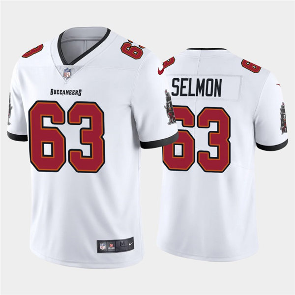 Youth Tampa Bay Buccaneers Retired Player #63 Lee Roy Selmon Nike White Limited Jersey