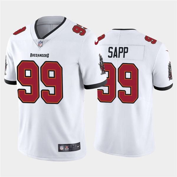 Youth Tampa Bay Buccaneers Retired Player #99 Warren Sapp Nike White Limited Jersey