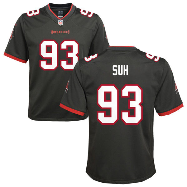 Youth Tampa Bay Buccaneers #93 Ndamukong Suh Nike Pewter Alternate Limited Jersey Youth Tampa Bay Buccaneers #93 Ndamukong Suh Nike Pewter Alternate Limited Jersey