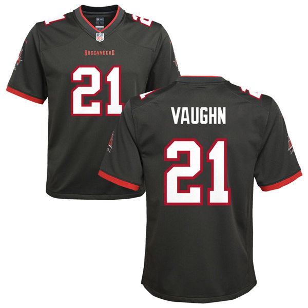 Youth Tampa Bay Buccaneers #21 Ke'Shawn Vaughn Nike Pewter Alternate Limited Jersey