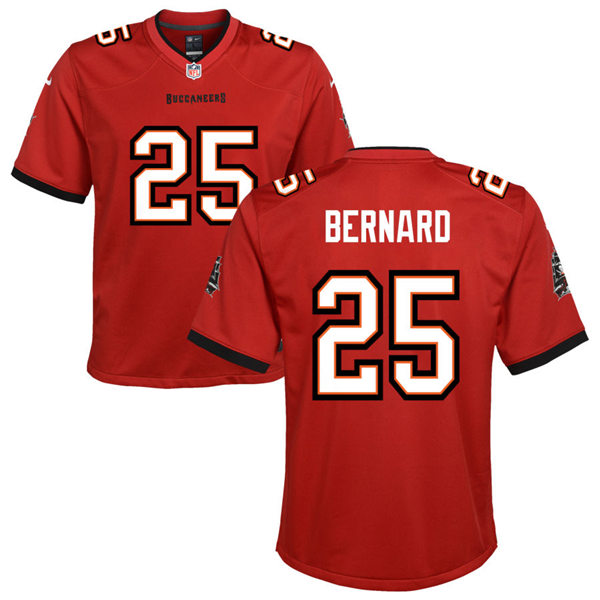 Youth Tampa Bay Buccaneers #25 Giovani Bernard Nike Home Red Limited Jersey