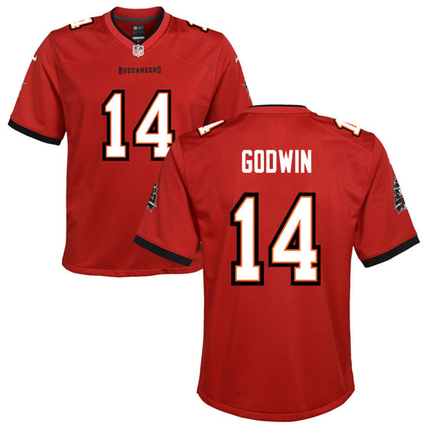 Youth Tampa Bay Buccaneers #14 Chris Godwin Nike Home Red Limited Jersey