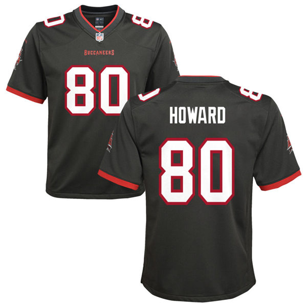Youth Tampa Bay Buccaneers #80 O.J. Howard Nike Pewter Alternate Limited Jersey