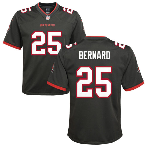 Youth Tampa Bay Buccaneers #25 Giovani Bernard Nike Pewter Alternate Limited Jersey