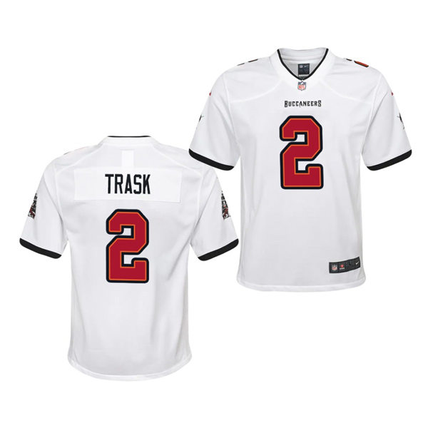 Youth Tampa Bay Buccaneers #2 Kyle Trask Nike Home Red Limited Jersey