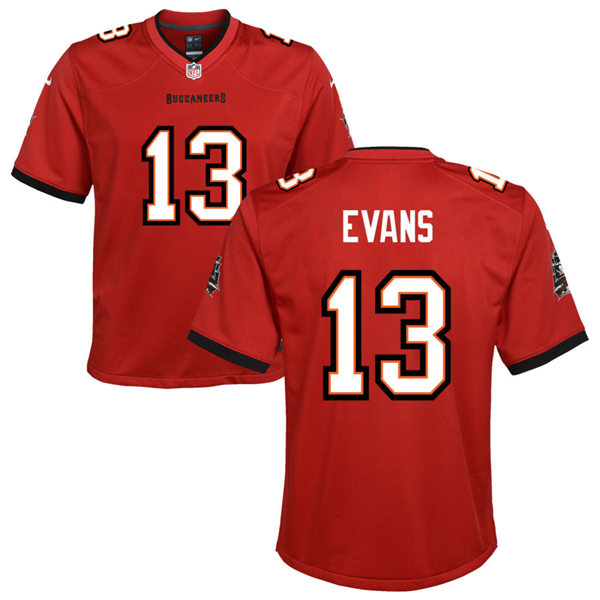 Youth Tampa Bay Buccaneers #13 Mike Evans Nike Home Red Limited Jersey