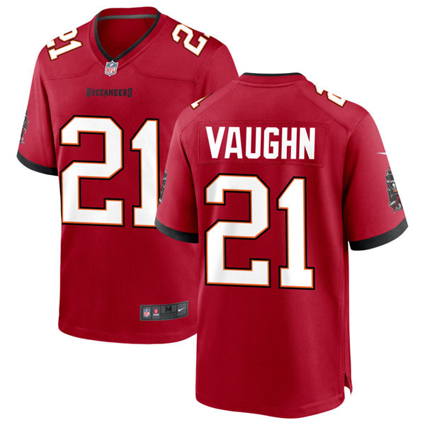 Mens Tampa Bay Buccaneers #21 Ke'Shawn Vaughn Nike Home Red Vapor Limited Jersey