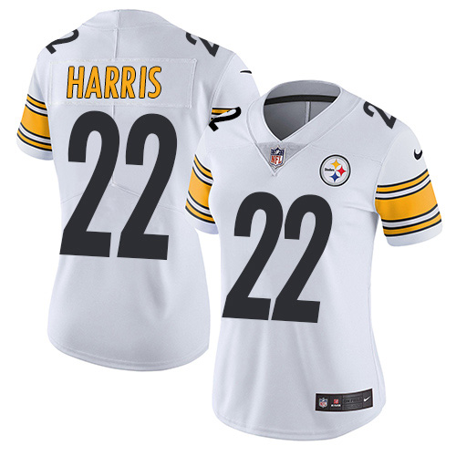 Women's Nike Steelers #22 Najee Harris White Women's Stitched NFL Vapor Untouchable Limited Jersey