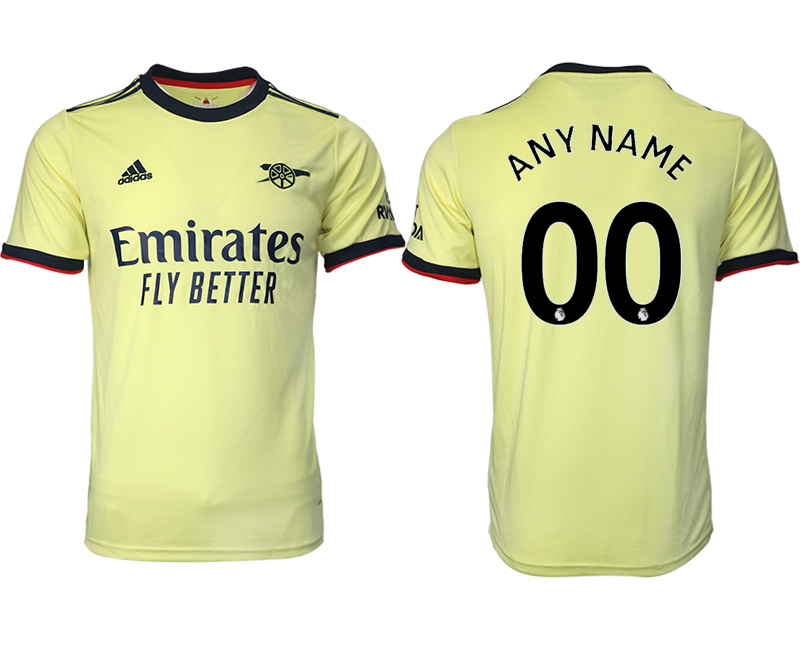 Men 2021-2022 Club Arsenal away aaa version green customized Soccer Jersey