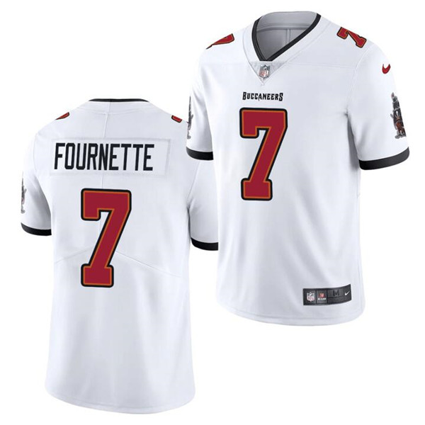 Men's Tampa Bay Buccaneers #7 Leonard Fournette White Vapor Untouchable Limited Stitched Jersey Men's Tampa Bay Buccaneers #7 Leonard Fournette White Vapor Untouchable Limited Stitched Jersey