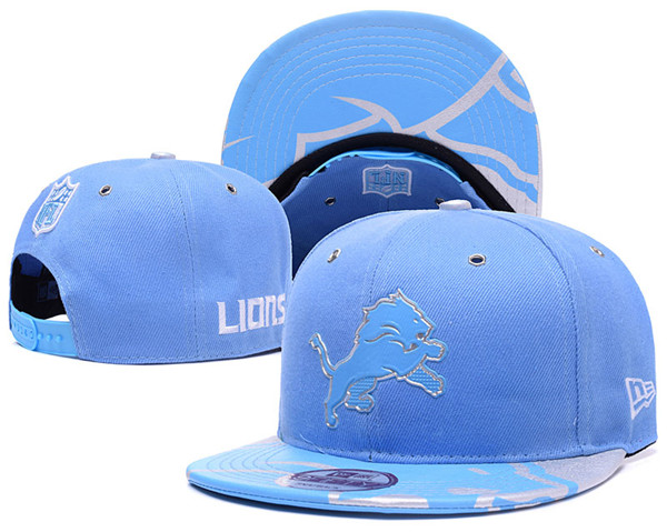 Detroit Lions Stitched Snapback Hats 025