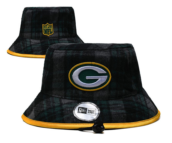 Green Bay Packers Stitched Bucket Hats 111