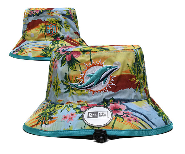 Miami Dolphins Stitched Bucket Hats 061