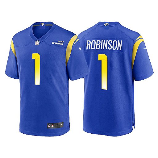 Men's Los Angeles Rams Allen Robinson II 2021 Blue Vapor Untouchable Limited Stitched Jersey