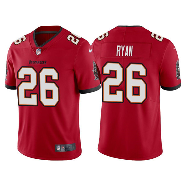 Men's Tampa Bay Buccaneers #26 Logan Ryan Red Vapor Untouchable Limited Stitched Jersey