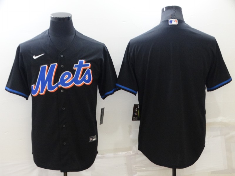 Men's New York Mets Blank Black Stitched MLB Cool Base Nike Jersey Men's New York Mets Blank Black Stitched MLB Cool Base Nike Jersey