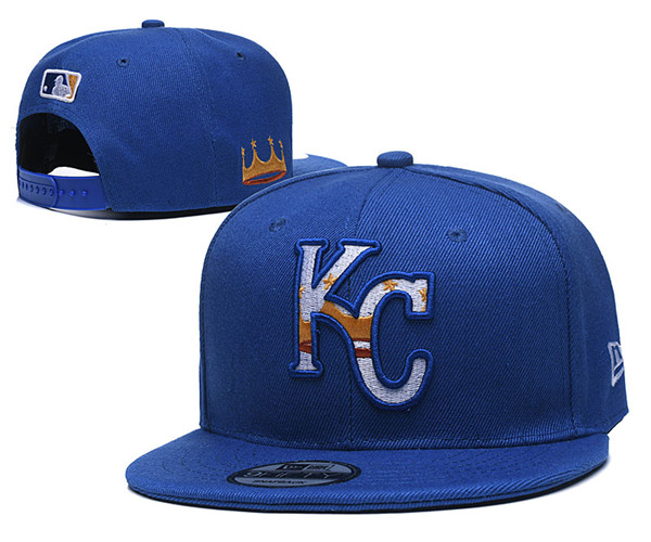 Kansas City Royals Stitched Snapback Hats 009