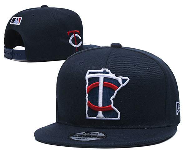 Minnesota Twins Stitched Snapback Hats 003