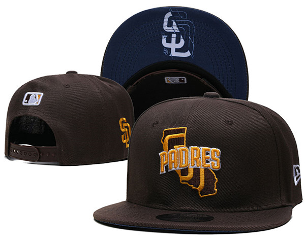 San Diego Padres Stitched Snapback Hats 003