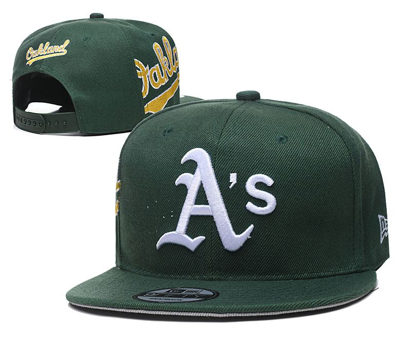 Oakland Athletics Stitched Snapback Hats 009