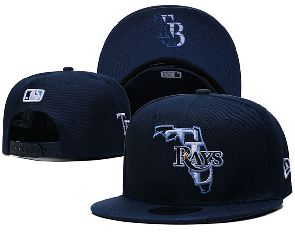 Tampa Bay Rays Stitched Baseball Snapback Hats 002