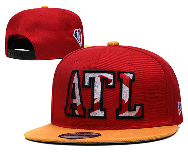 Atlanta Hawks Stitched Snapback Hats 004
