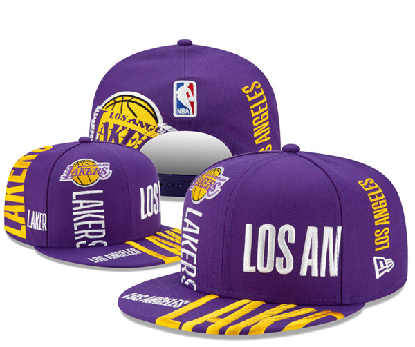 Los Angeles Lakers Stitched Snapback Hats 047