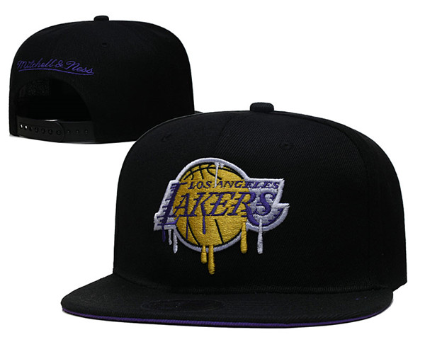 Los Angeles Lakers Stitched Bucket Hats 061