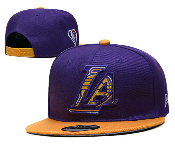 Los Angeles Lakers Stitched Snapback Hats 034