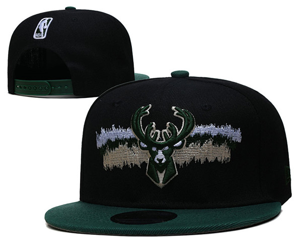 Milwaukee Bucks Finals Stitched Snapback Hats 012