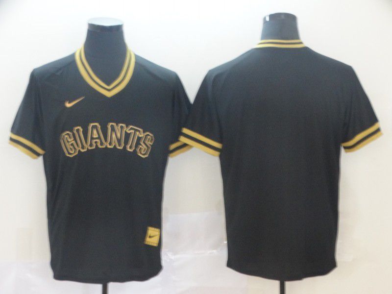 Men San Francisco Giants Blank Black gold Game Nike 2022 MLB Jersey