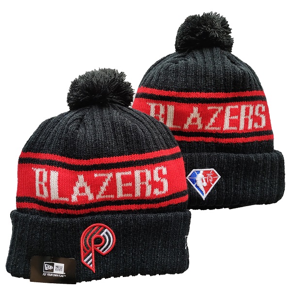 Portland Trail Blazers Knit Hats 007
