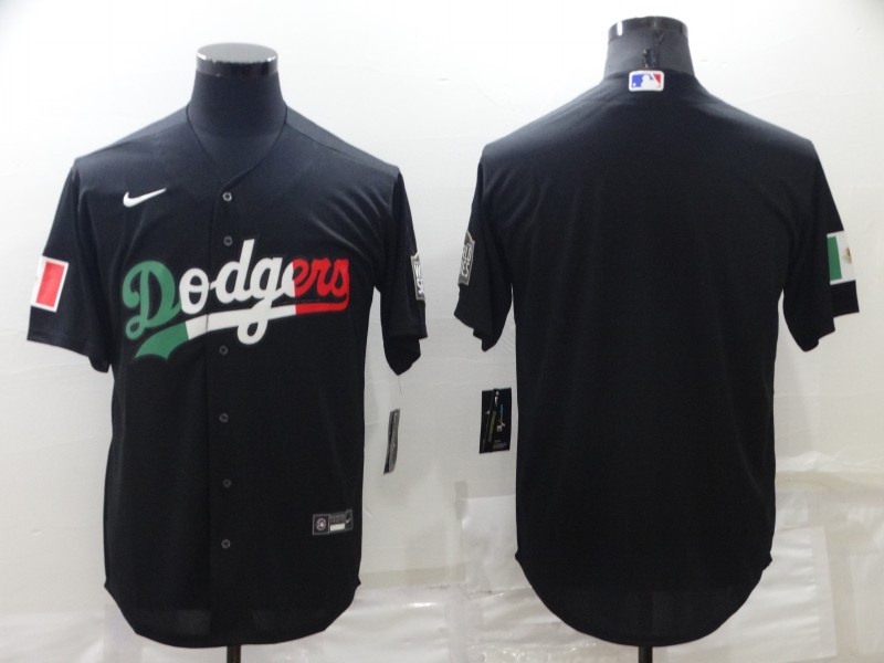 Men's Los Angeles Dodgers Blank Black Mexico 2020 World Series Cool Base Nike Jersey Men's Los Angeles Dodgers Blank Black Mexico 2020 World Series Cool Base Nike Jersey
