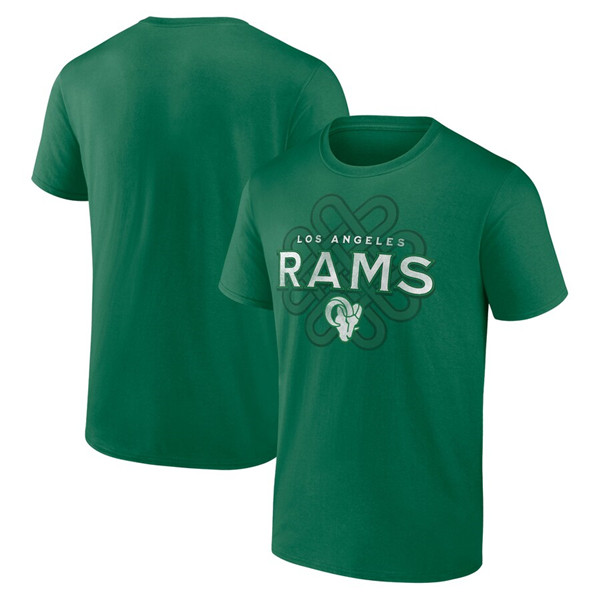 Men's Los Angeles Rams Kelly Green Celtic Knot T-Shirt