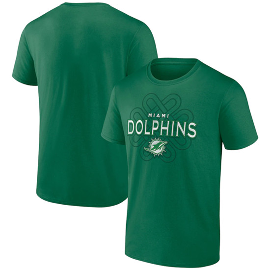 Men's Miami Dolphins Kelly Green Celtic Knot T-Shirt