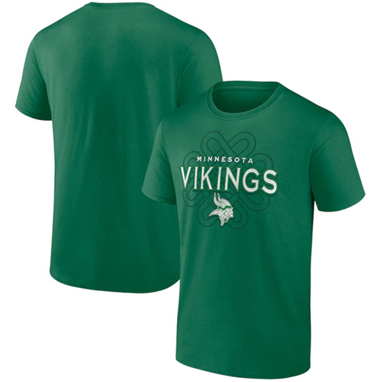 Men's Minnesota Vikings Kelly Green Celtic Knot T-Shirt