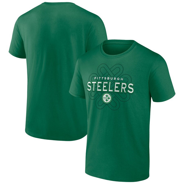 Men's Pittsburgh Steelers Kelly Green Celtic Knot T-Shirt