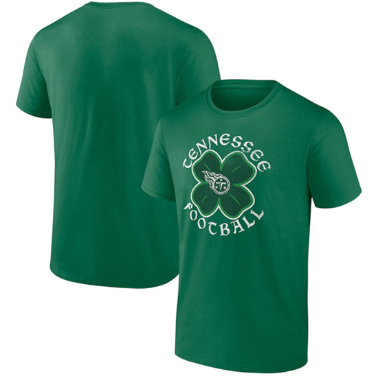 Mens Tennessee Titans Kelly Green St. Patrick's Day Celtic T-Shirt