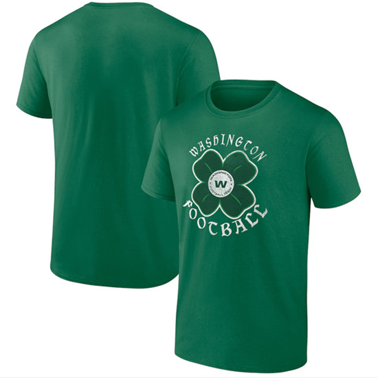 Men's Washington Commanders Kelly Green St. Patrick's Day Celtic T-Shirt