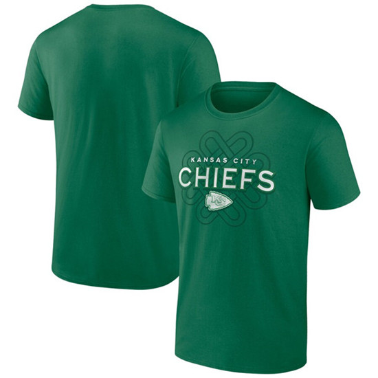 Men's Kansas City Chiefs Kelly Green Celtic Knot T-Shirt