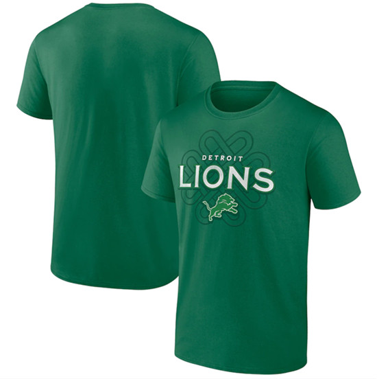 Men's Detroit Lions Kelly Green Celtic Knot T-Shirt