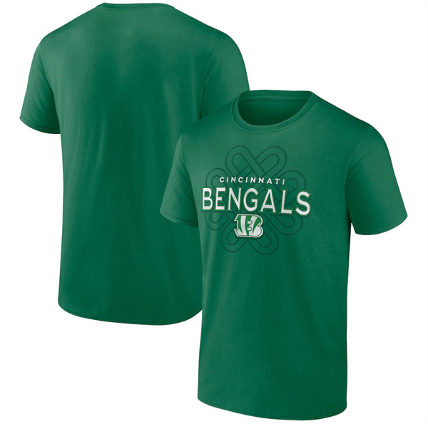 Men's Cincinnati Bengals Kelly Green Celtic Knot T-Shirt